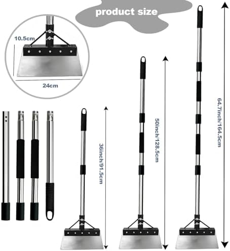 Garden Flat Shovel Heavy Duty Cleaning Shovel - Image 7