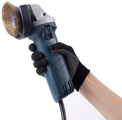 COOHORN 12Pairs Work Gloves Anti-slip Knitted Stretchy Cloth Glove Thin Moist - Image 6