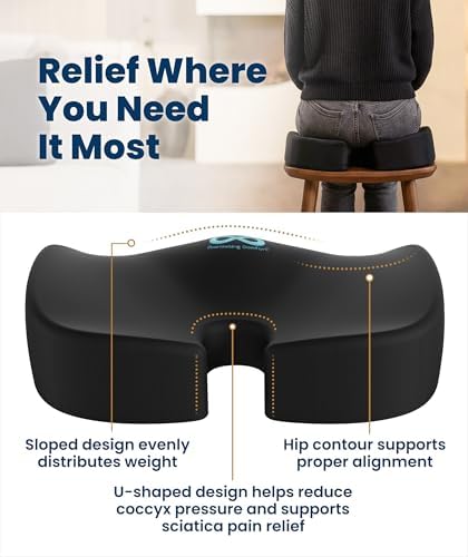 Everlasting Comfort Doctor Recommended Memory Foam Seat Cushion - Image 3