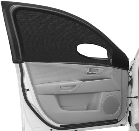 Car Window Shade, Breathable Mesh Privacy Protection Shade, Stretch Car Window by smilfuy