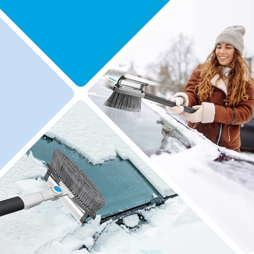 Telescopic Car Snow Brush & Ice Scraper & Snow Shovel - Image 5