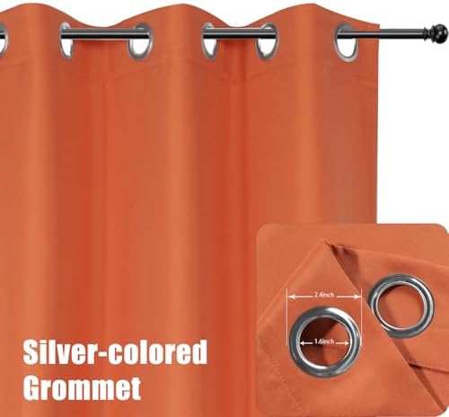 BONZER Outdoor Curtains for Patio Waterproof Thick Privacy - Image 2