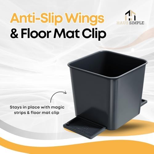 Car Trash Can with Stability Wings – Leakproof Portable Garbage Bin - Image 2
