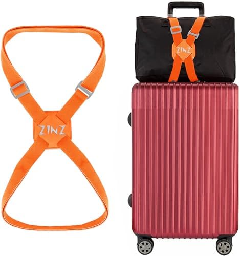 ZINZ High-Elastic Luggage Strap Adjustable Suitcase Belt by ZINZ