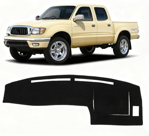KUST Black Dash Cover for Toyota Tacoma 1998-2002 2003 2004 Left Hand Driving by KUST