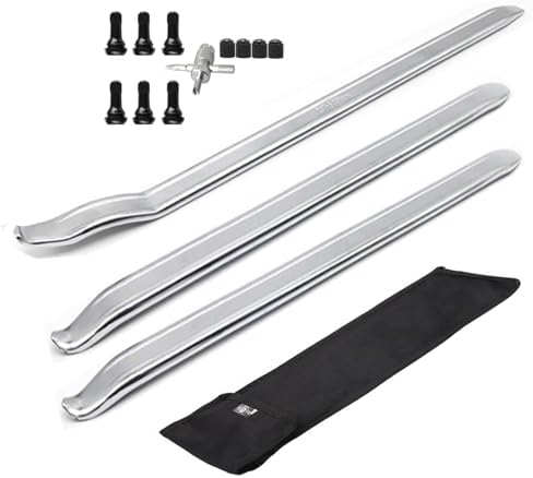 Dr.Roc 3 x 19.5 inch Staight and Curved Tire Irons Tire Levers TR413 Valve Stem by Dr.Roc