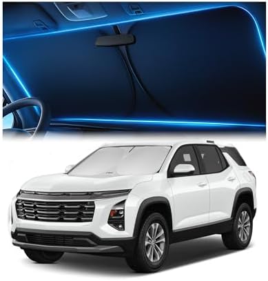 Magnelex Windshield Sun Shade for Chevrolet Equinox 2018-2023, Foldable Car by Magnelex