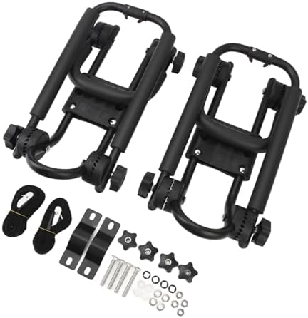 Canoe Top Mount Carrier, Adjustable J Bar Kayak Roof Rack Sturdy Structure by ZIZEV