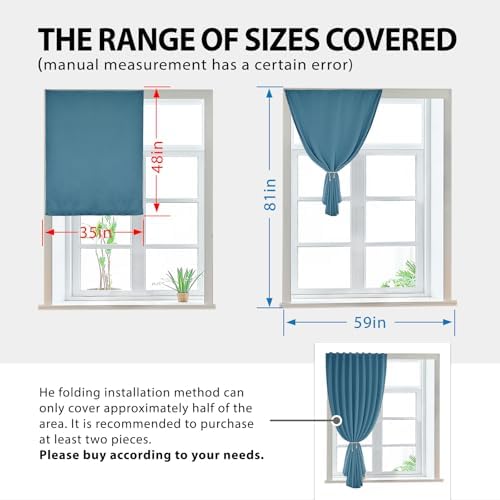 JILRON Magic Tape Stick on Portable Curtains - Image 3