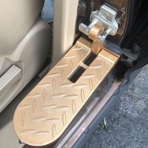 Car Door Step for Roof Access, Extended Folding Door Latch Step, Non-Slip by SYMISMMR