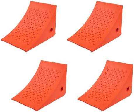 Mytee Products 4 Pack Polyurethane Small Wheel Chock W/Mounting Holes by MyteeProducts
