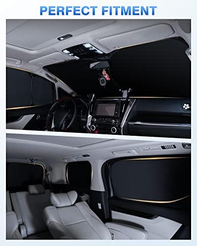 Canvcle Windshield Sun Shade for 2019-2025 2026 Chevrolet/Chevy Blazer - Image 5