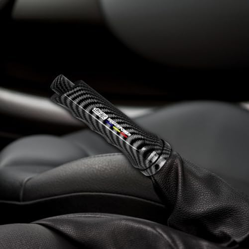 W-POWER Universal Auto Car Aluminum Handbrake Cover Hand Brake Sleeve Handle - Image 4