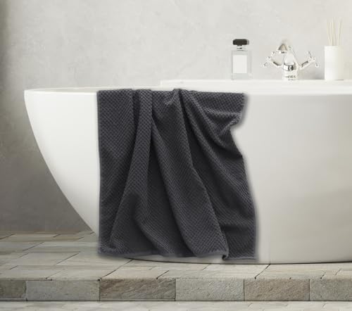 COTTON CRAFT Euro Spa Waffle Weave 6 Piece Towel Set - Image 6