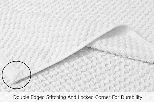 COTTON CRAFT Hooded Bath Towel for Adults – 100% Cotton Waffle Weave Towel - Image 4