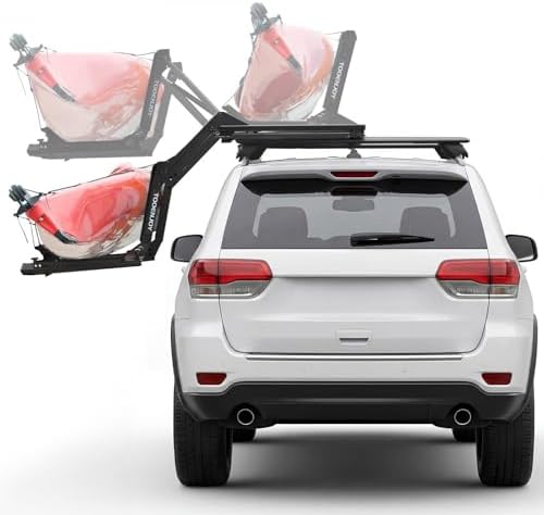 TOOENJOY Heavy-Duty Kayak Lift Assist Roof Rack, 100 LBS Capacity Kayak Canoe by TOOENJOY