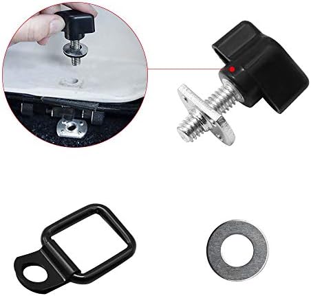 Anxingo 8Pcs Hardtop Quick Removal Fastener Thumb Screws Nuts Kit & 8 Pack D - Image 5