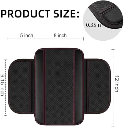 NBTEPEM 10 Pcs Car Floor Mats Full Set Car Accessories, Microfiber Leather - Image 6