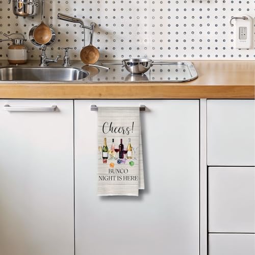 Bunco Cocktail Kitchen Towel - Image 3