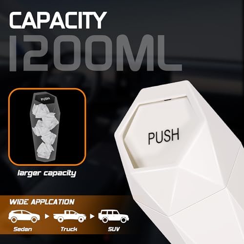 Car Trash Can with Lid, 30 Additional Trash Bags - Image 3
