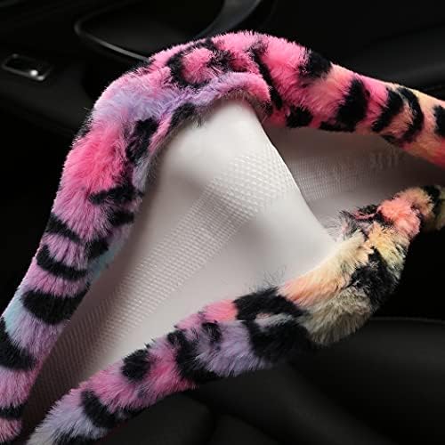 Embroidery Cute Steering Wheel Cover Stitched Girly, Sweat Absorption, - Image 6