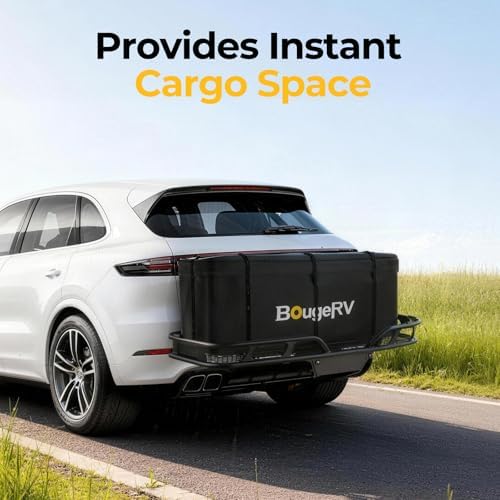 BougeRV Hitch Cargo Carrier Bag 20 Cubic Feet 700D Waterproof Expandable - Image 2
