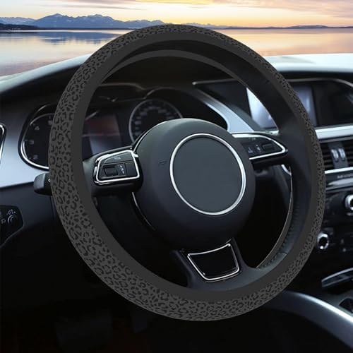 Leopard Print Steering Wheel Cover by KeepCarTidy