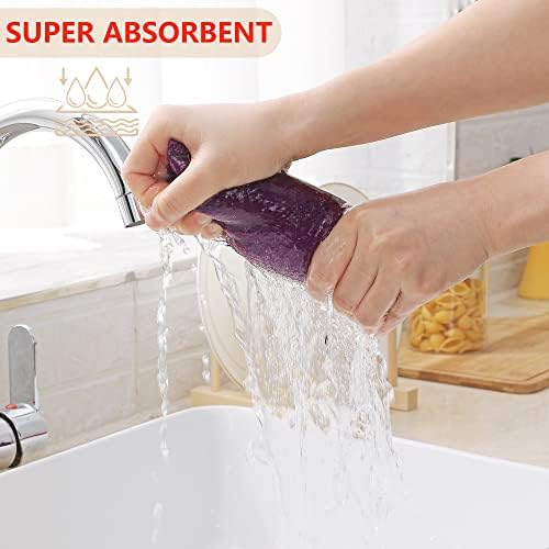 Homaxy 100% Cotton Waffle Weave Kitchen Dish Towels 4-Pack - Image 3