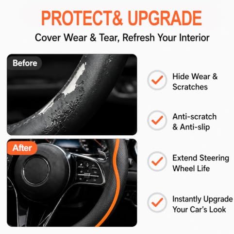 Car Steering Wheel Cover Full Surround - Image 4