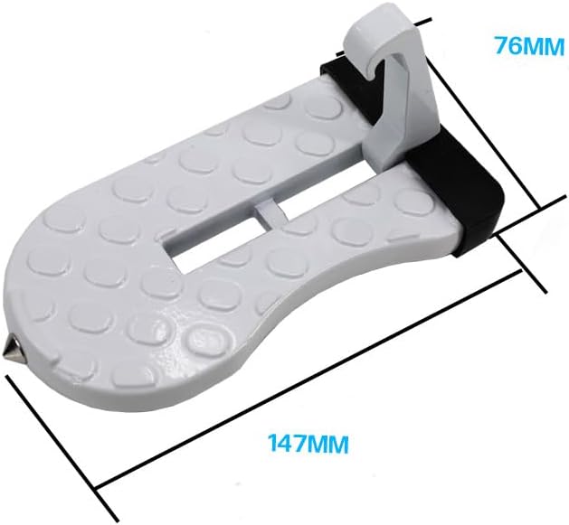 Car Door Step for Easy Roof Access -Multi-Foldable Aluminum Alloy Car Step Hook - Image 2