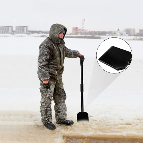 Adjustable Ice Chopper, Heavy Duty Steel Driveway Sidewalk Ice Scraper - Image 5