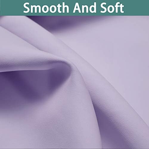 Yakamok Lilac 100% Blackout Patio Door Curtain Panels W100 x L84, 1 Panel - Image 7