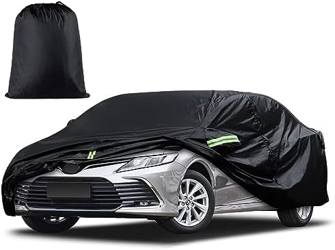 Waterproof Car Cover Fit for Toyota Camry 1996-2026, Honda Accord 2001-2026 by Migaven