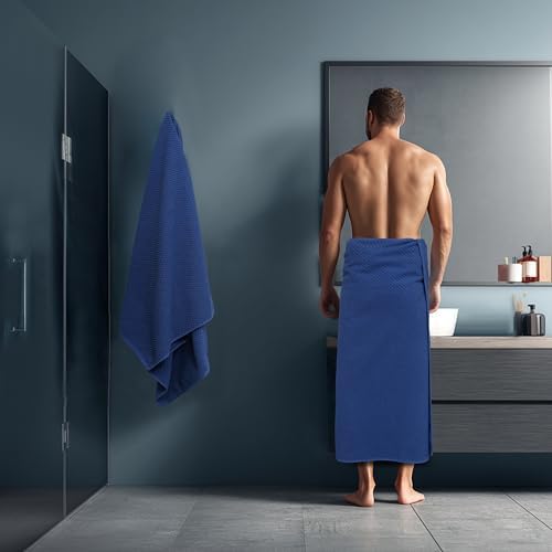 COTTON CRAFT Euro Spa Waffle Weave Bath Sheets - Image 6
