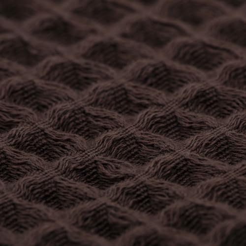 Luxury Organic Japanese Cotton Waffle Bath Towel | Thick, Quick Dry Bathroom - Image 5