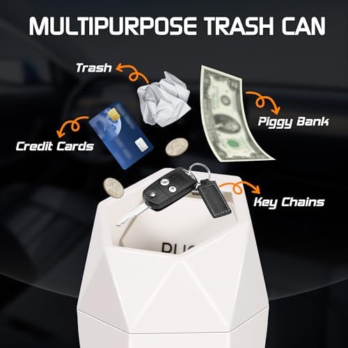 Car Trash Can with Lid, 30 Additional Trash Bags - Image 6