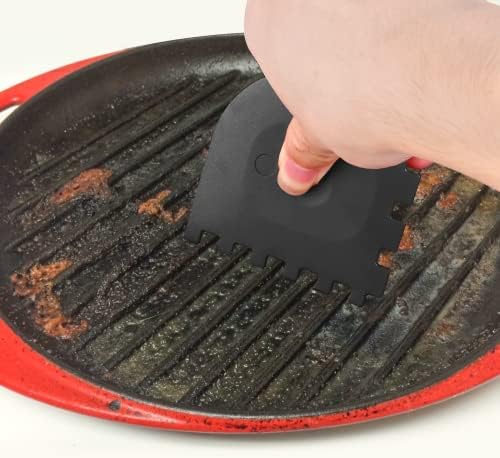 3 Set Plastic Grill Pan Scraper Tool - Image 3