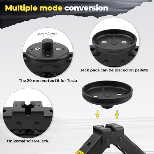 3-Ton Scissor Jack Kit for Chevrolet C5 C6 C7 C8 GS Z - Image 3