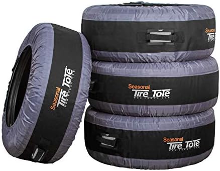 Kurgo Seasonal Tire Tote | Spare Tire Cover | Portable Wheel Bags | Winter Tire by Kurgo