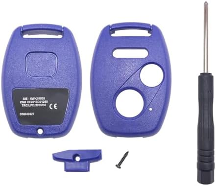 Horande 2+1 Buttons Replacement Key Fob Cover Case fits by Horande
