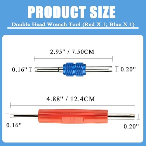 Diking R134a R12 A/C HVAC Air Conditioner Schrader Valve Stem Core Remover Tool - Image 3