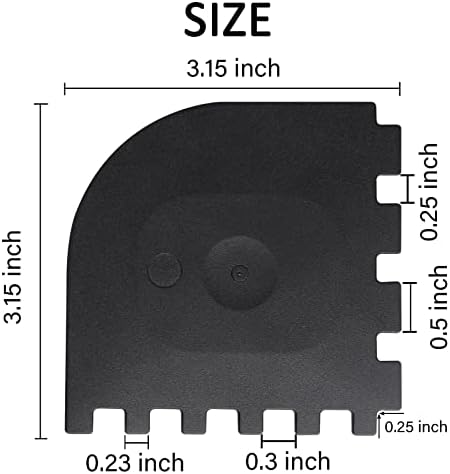 3 Set Plastic Grill Pan Scraper Tool - Image 6