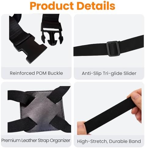 Luggage Strap Add a Bag – Adjustable Elastic Luggage Connector Strap - Image 3
