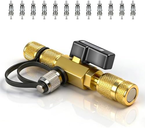 2026 Upgraded Vacuum-Rated Valve Core Removal Tool, 1/4" & 5/16" 2 Sizes by GELRIUNY