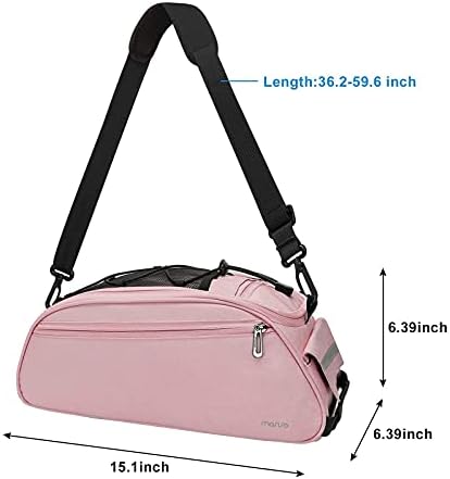 MOSISO Bike Rack Bag, Waterproof Bicycle Trunk Pannier Rear Seat Pouch - Image 6