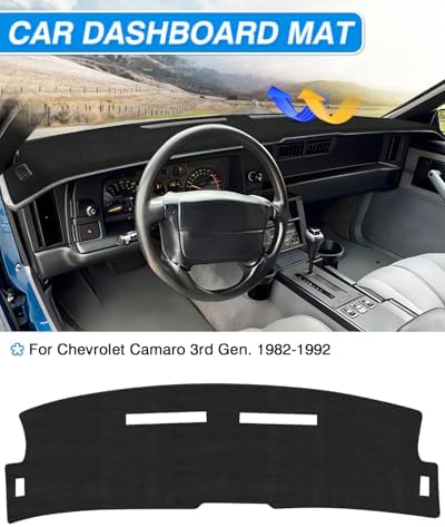 CARTIST Dash Cover for 1982-1992 Chevrolet Camaro Z28 Dashboard Cover Mat - Image 2
