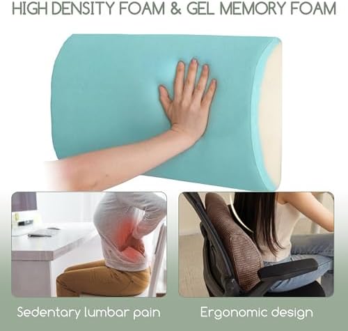 HIGOGOGO Lumbar Support Pillow for Recliner Chair/Accent Chair/Couch, Large - Image 3