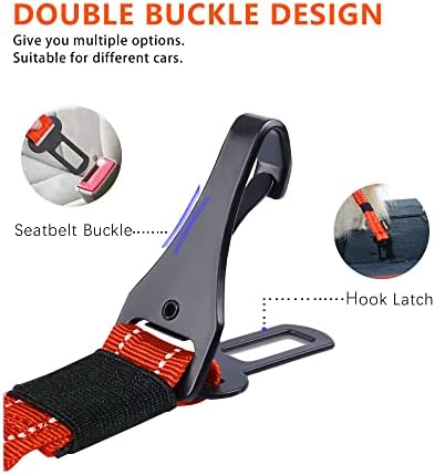 AUBELL Dog Seat Belt for Car, 2 Pack Set 3-in-1 Dog Car Harness - Image 3
