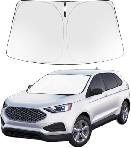 Proadsy Custom Fit 2015-2024 Ford Edge Windshield Sun Shade, Blocks Heat by Proadsy