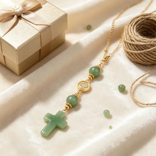 STEFORD Car Cross Crystal Hanging Charm - Image 6